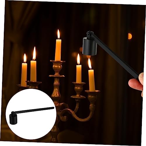 PRETYZOOM Stainless Steel Candle Snuffer Tool with Long Handle