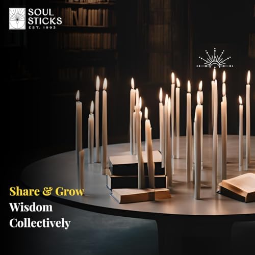 Soul Sticks Wisdom Magic Spell Chime Taper Candles 20 Pack