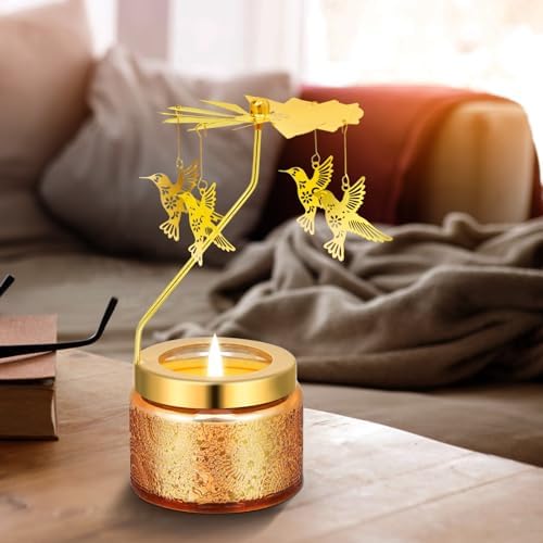Hummingbird Rotating Scented Candle Set