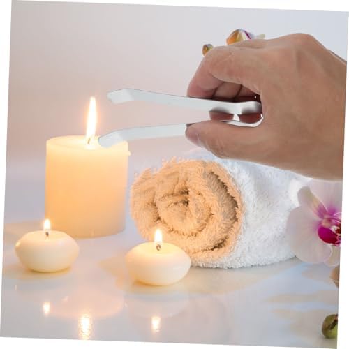 Vaguelly 5Pcs Candle Snuffer Wick Clamp Long Handle Design
