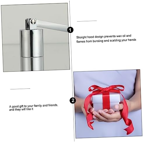 Stainless Steel Candle Snuffer with Long Handle 1
