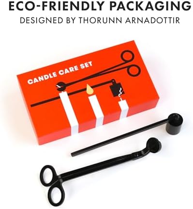 Candle Care Set with Wick Trimmer and Snuffer