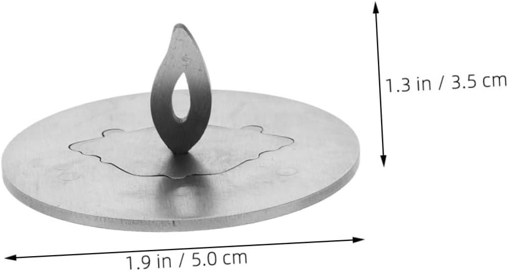 2pcs Stainless Steel Candle Snuffer and Toppers