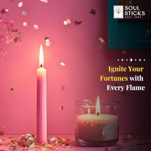 SOUL STICKS Taper Candles 20 Pack for Rituals and Spells