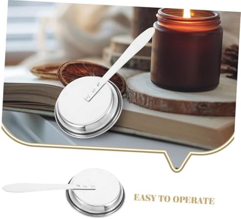 2pcs Stainless Steel Candle Snuffer Extinguisher for Easy Candle Care