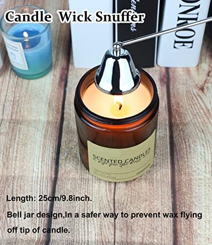 5 In 1 Candle Accessory Kit Silver Set