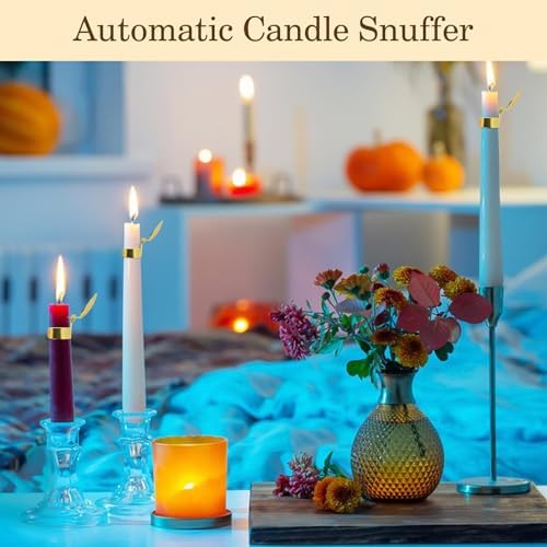 Automatic Candle Extinguisher with Gold Finish