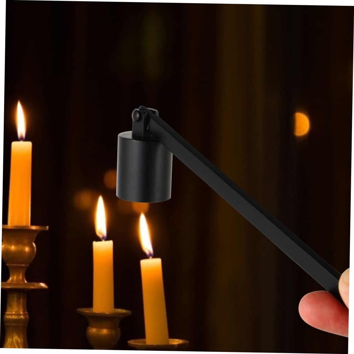 2 Pcs Candle Snuffers Ergonomic Flame Extinguishers