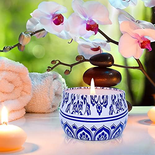 Outdoor Citronella Candles 4x44oz Soy Wax Travel Tin Candles