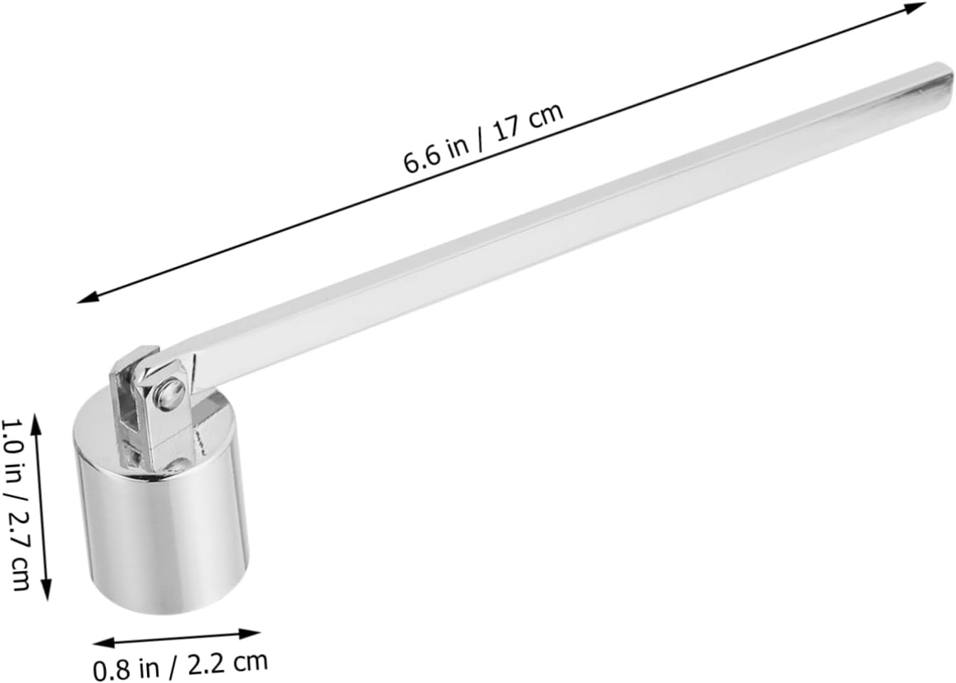 Stainless Steel Candle Snuffer with Long Handle 1