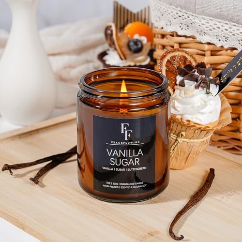 Vanilla Sugar Scented Jar Candle 7oz