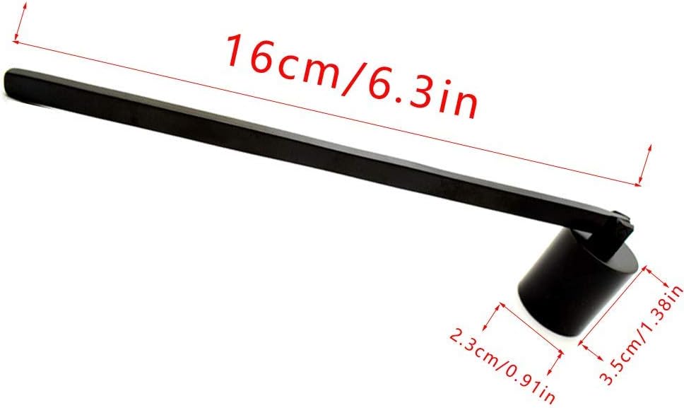 Candle Snuffer with Swivel Head and Metal Construction