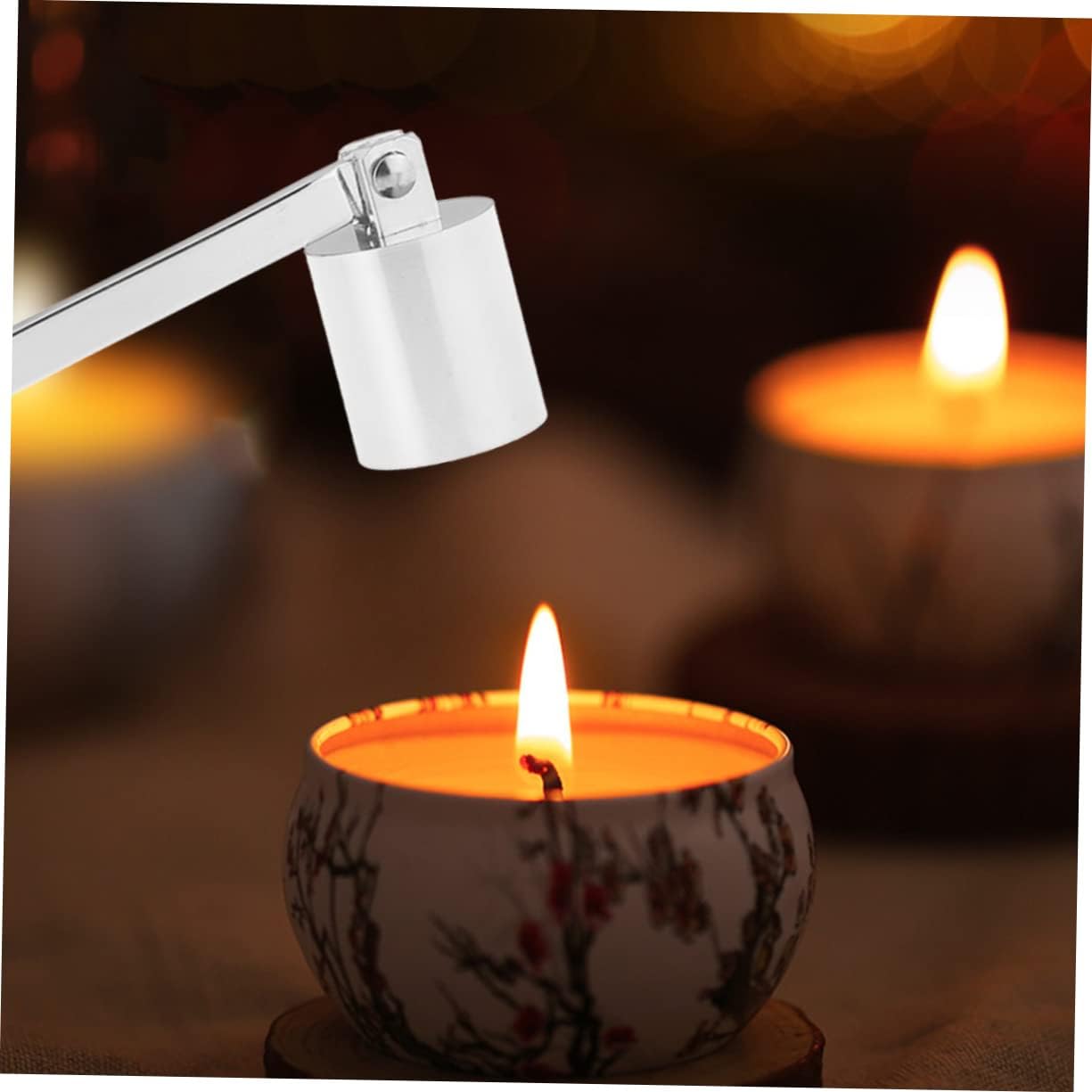 PRETYZOOM Candle Accessory Kit with Wick Trimmer and Snuffer