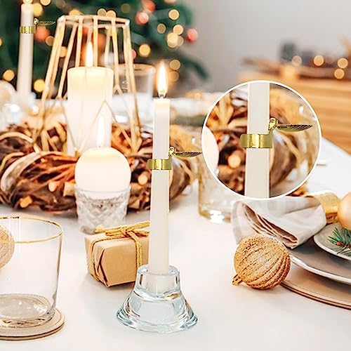Automatic 10pcs Candle Snuffer in Gold Metal Shell