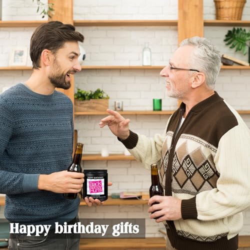 Homsolver Birthday Dad Candle Gifts for Men