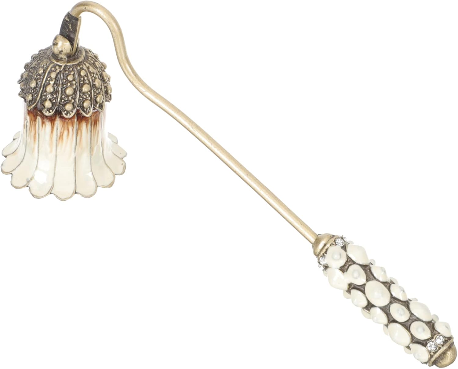 Metal Wick Snuffer Candle Extinguisher with Long Handle