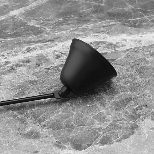 Stainless Steel Candle Snuffer Set 2pcs Silver Black