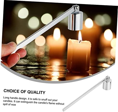 Stainless Steel Candle Snuffer with Long Handle 1
