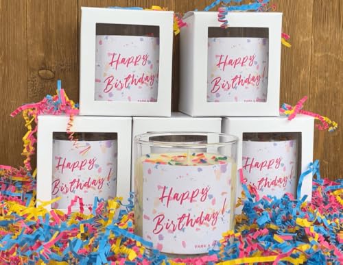 Park Madison Birthday Sprinkle Soy Candle - Vanilla Buttercream Scent