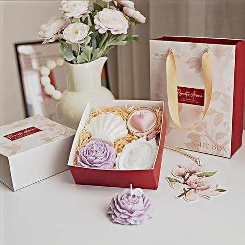 ANMIOU Romantic Aroma Candle Set Gift Box 5Pack