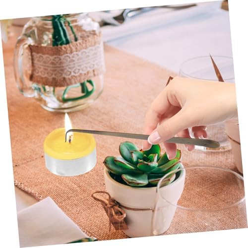 MAGICLULU Long Handle Stainless Steel Wick Hook Candle Extinguisher