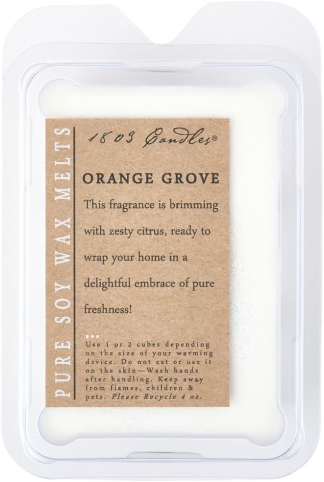 1803 Candles Orange Grove Melters MOG