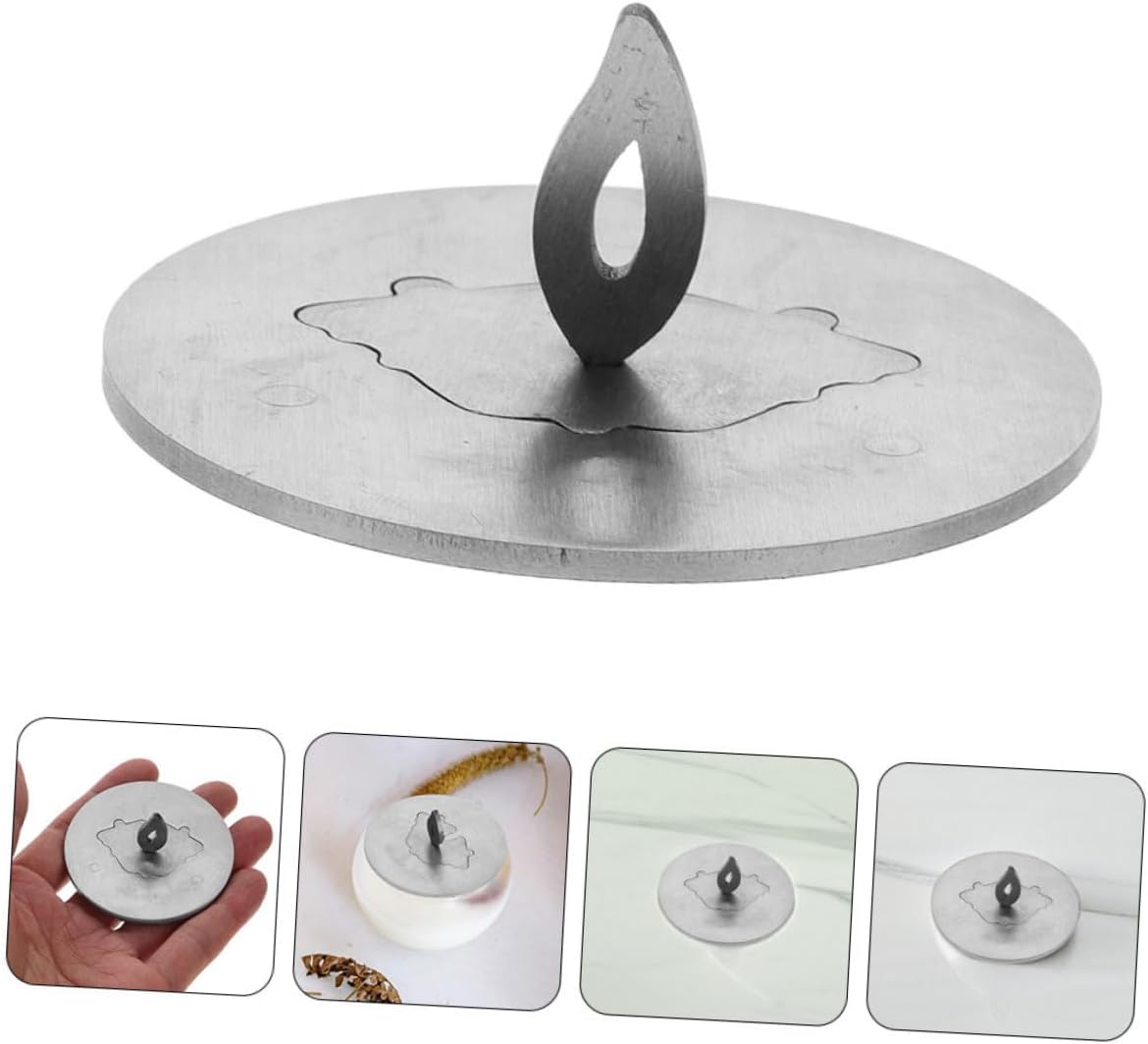 VOSAREA 2pcs Stainless Steel Candle Snuffer Windproof Extinguisher Tool