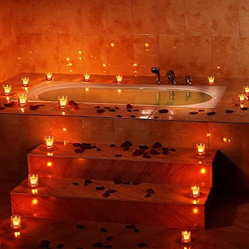 50 Pieces 15 Inch Unscented Floating Candles for Centerpieces