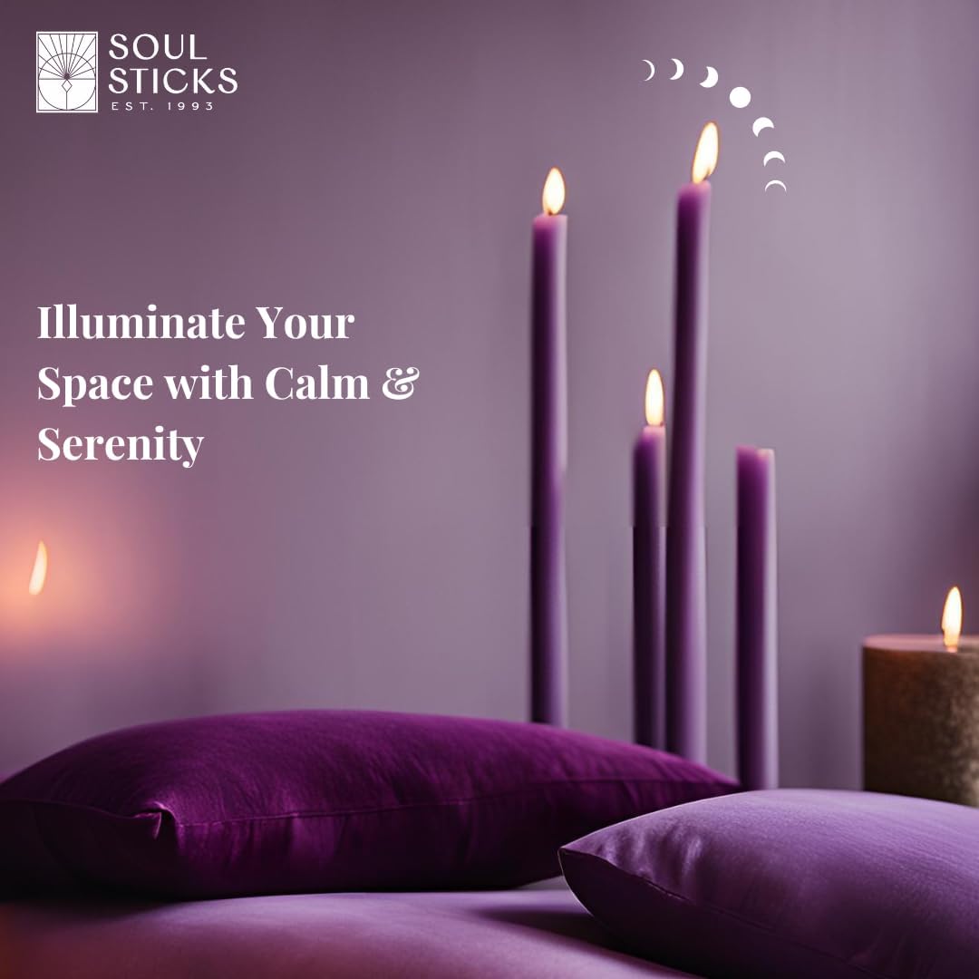 Soul Sticks Peace Magic Spell Chime Taper Candles 20 Pack
