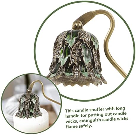 Candle Snuffer Tool Set with Wick Trimmer and Dipper
