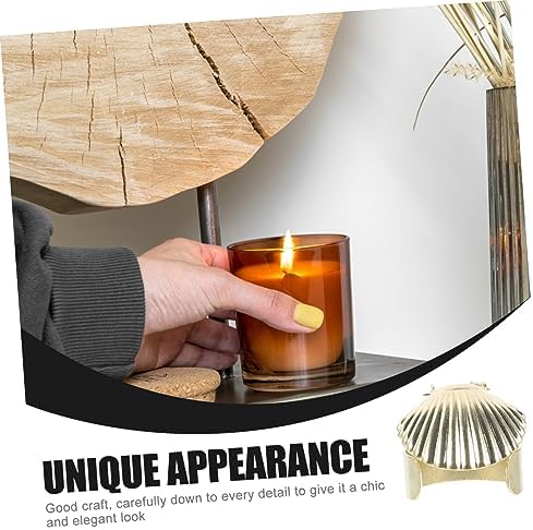 Cabilock 4pcs Automatic Candle Snuffer Caps for Safe and Elegant Use