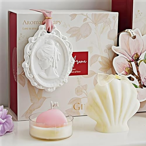 ANMIOU Romantic Aroma Candle Set Gift Box 5Pack