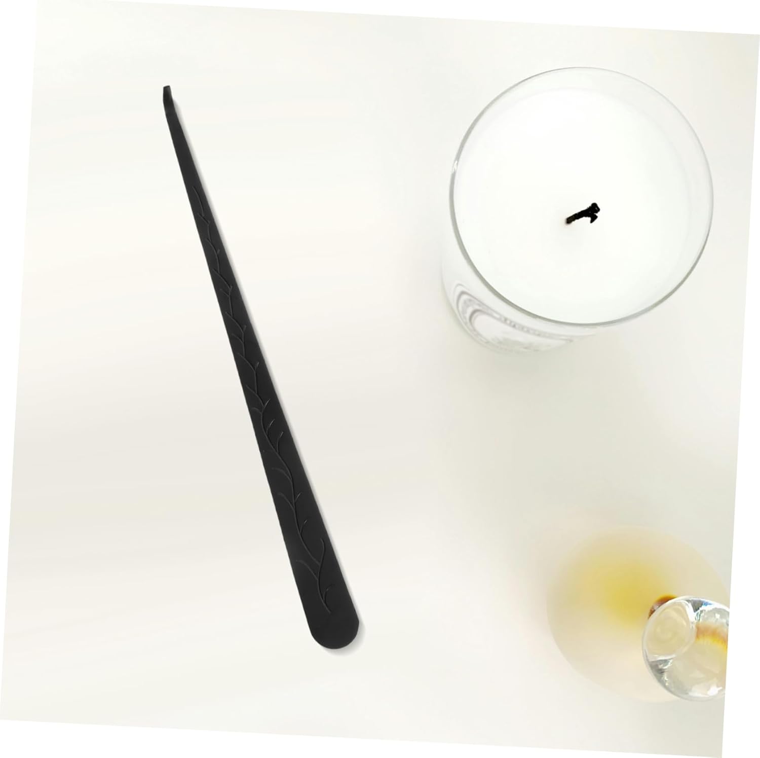 MAGICLULU 2pcs Candle Wick Hooks Snuffer Black Finish