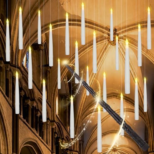 Floating Candles with Wand Remote 24PCS Flameless LED Christmas Decor