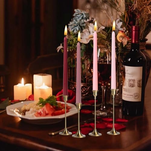10 Inch Gradient Taper Candles Set of 4