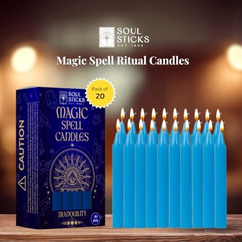 Soul Sticks Tranquility Magic Spell Chime Candles 20 Pack