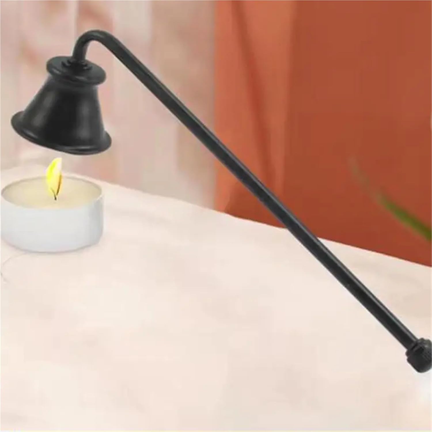 6Pcs Metal Candle Snuffer with Long Handle