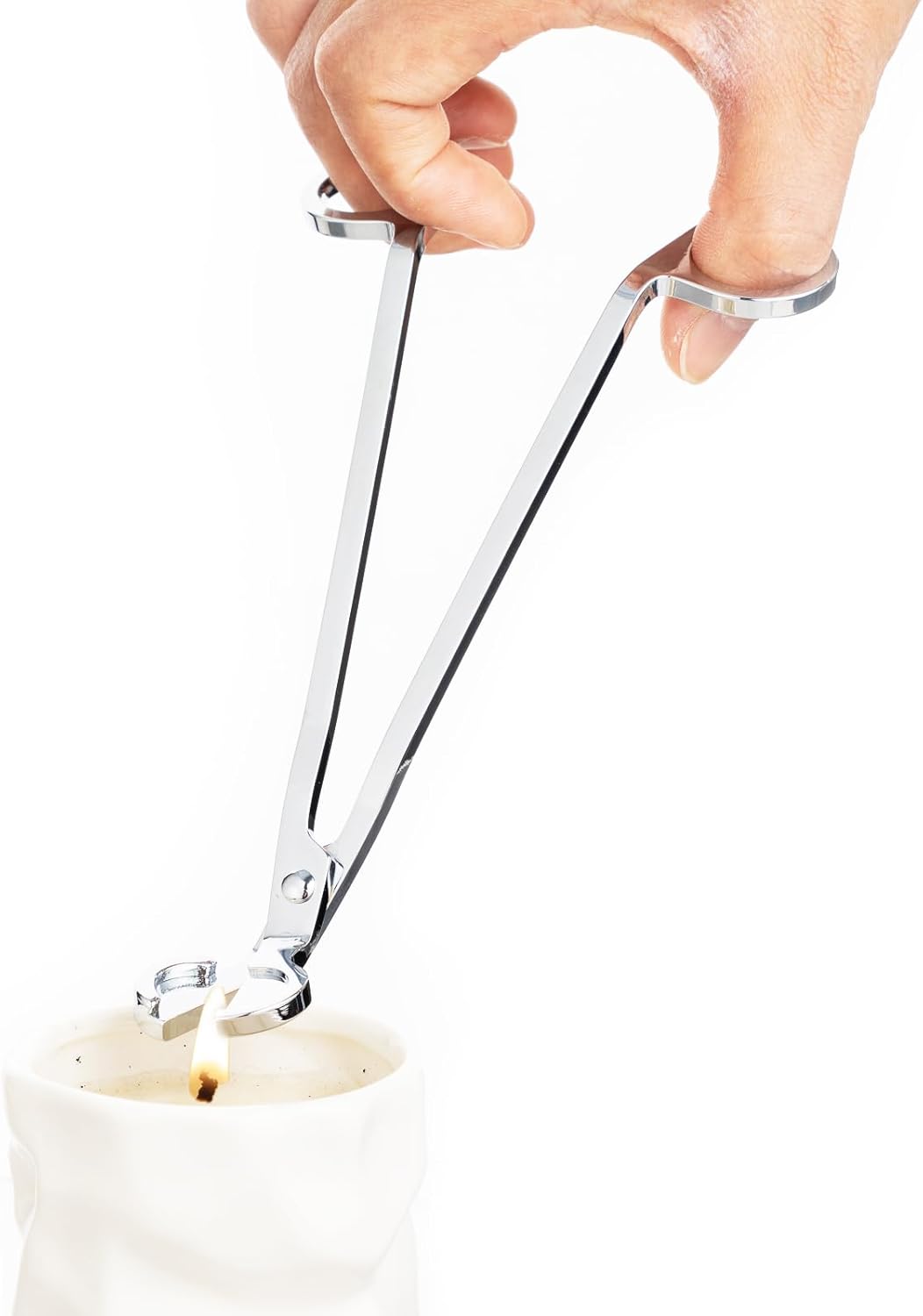 Large Size Candle Wick Trimmer with Stainless Steel Blades