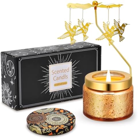Hummingbird Rotating Scented Candle Set