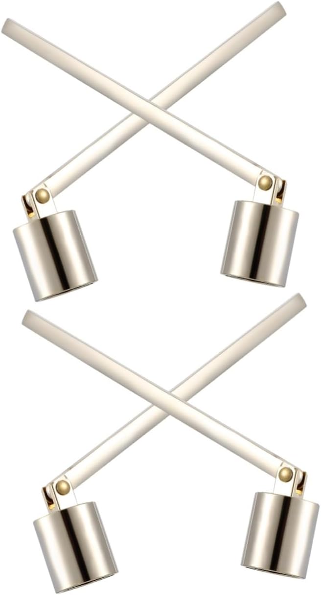 IMIKEYA 4pcs Candle Snuffers Ergonomic Handles