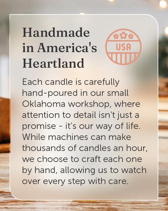 Happy Birthday Vanilla Cake Candle - 8oz Hand-Poured in USA