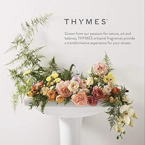 Thymes Frasier Fir Candle Tin with Gold Lid 65 oz