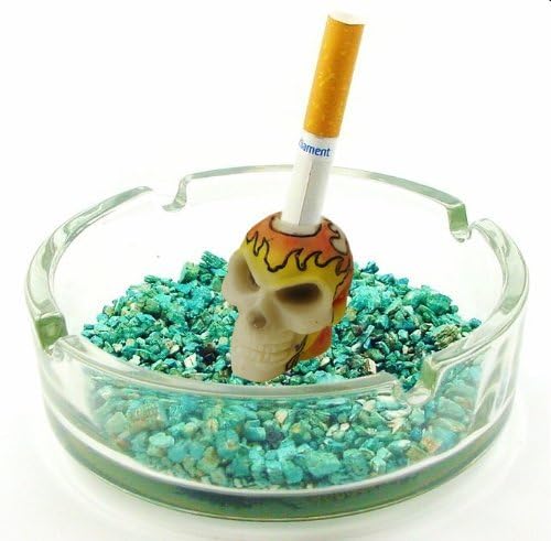 4 Pack Skull Cigarette Snuffers with Different Designs