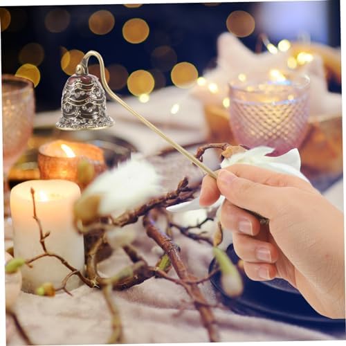 MAGICLULU Retro Diamond Candle Snuffer with Long Handle