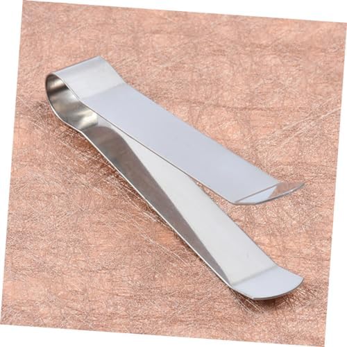 IMIKEYA 25pcs Candle Extinguishing Clip Metal Wick Clamp for Snuffing