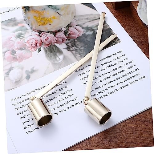 IMIKEYA 4pcs Candle Snuffers Ergonomic Handles