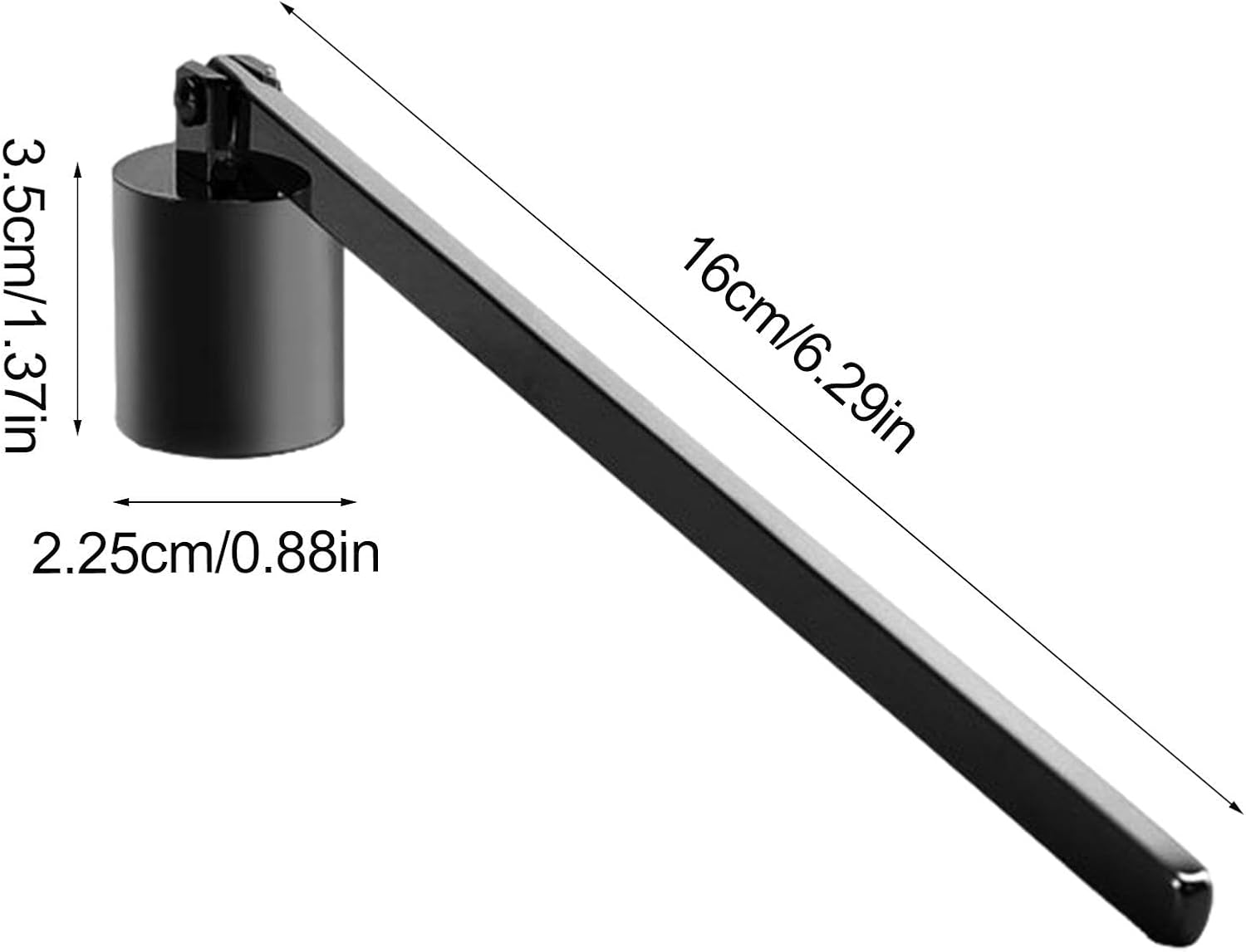 Stainless Steel Candle Snuffer with Long Handle