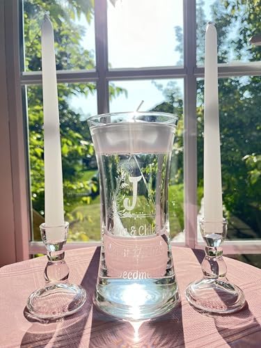 Personalized Floating Candle Unity Set with 3 Designs