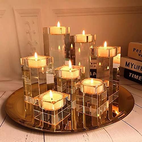 MUXSAM 4 in 1 Candle Accessory Set Gold