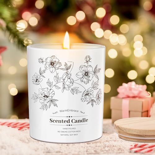 Vanilla Coconut Jar Candle 8 Oz Long Lasting 60 Hours